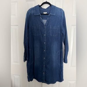 J.Jill Denim Dress, size XL in EUC